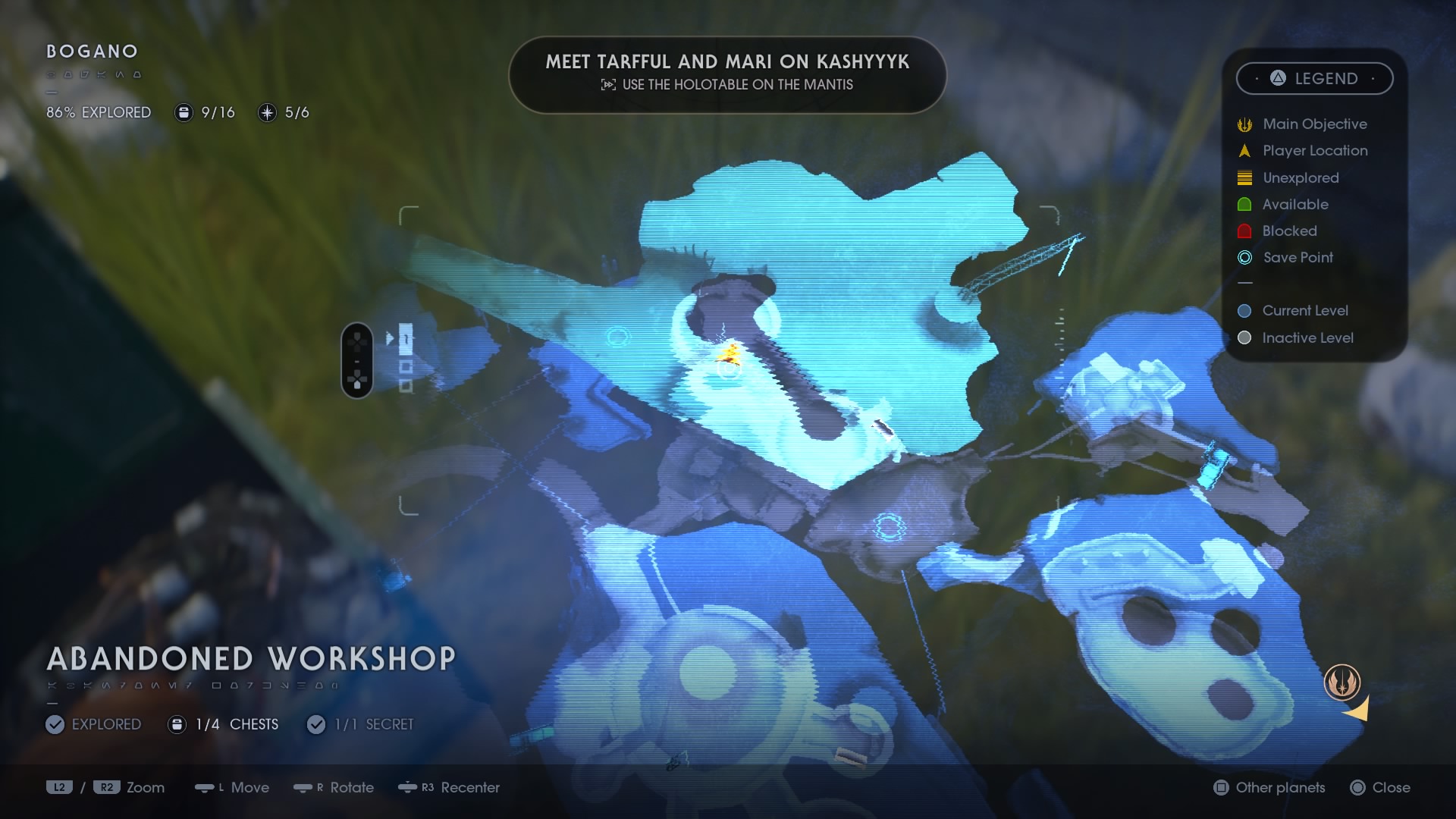 Star Wars Jedi Fallen Order Poncho and Outfit Material locations VG247