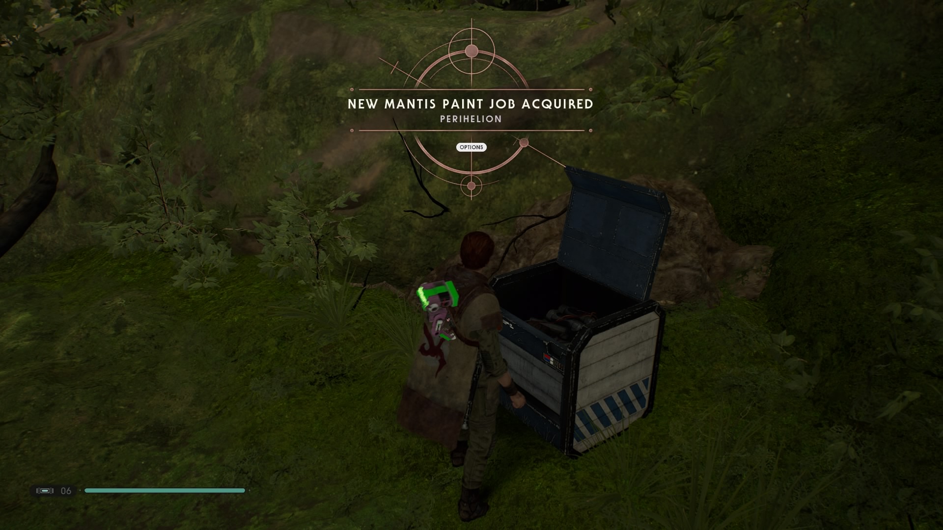 Star Wars Jedi Fallen Order Mantis Paint Jobs and BD1 skin locations