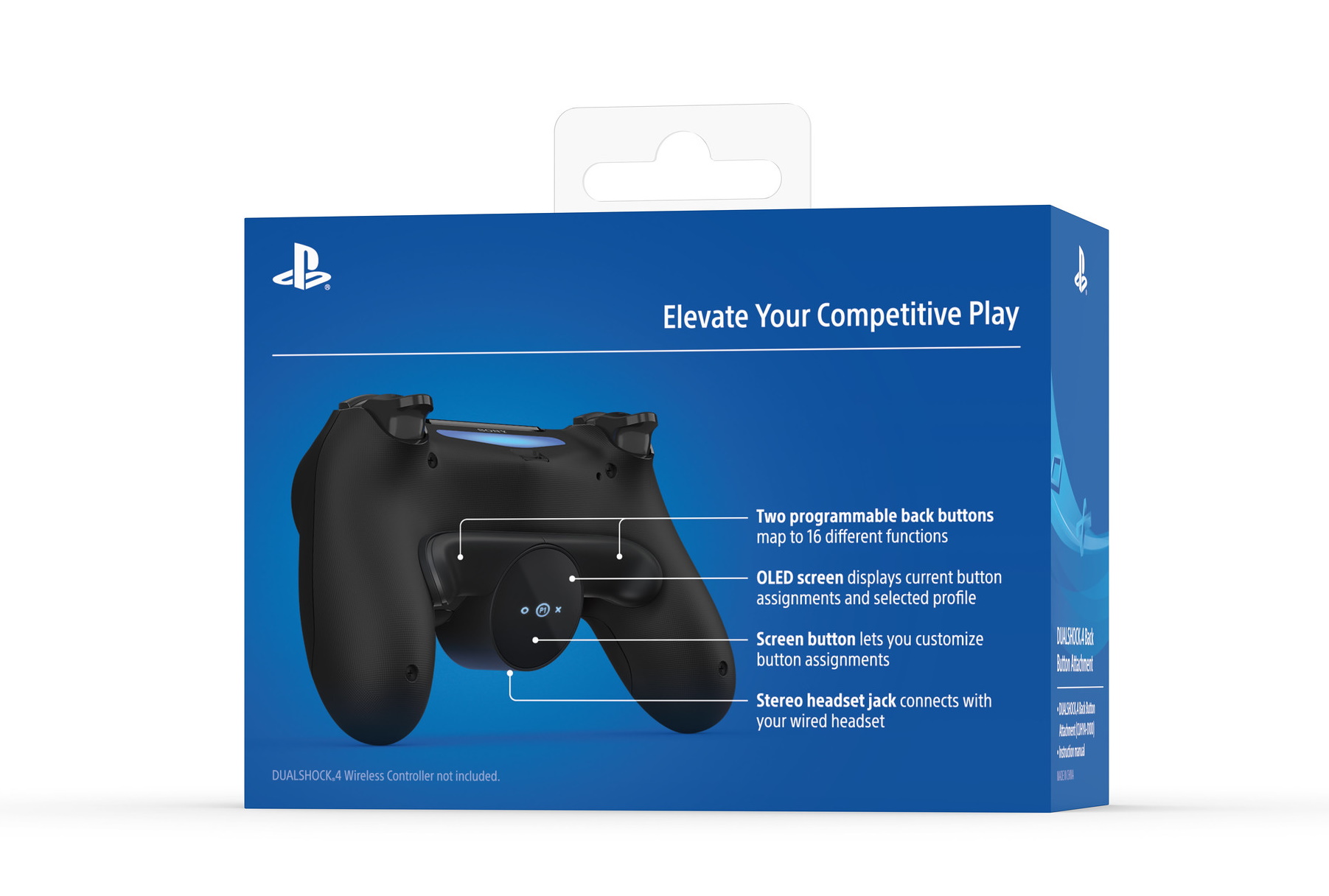 Official DualShock 4 attachment adds two back paddles - VG247