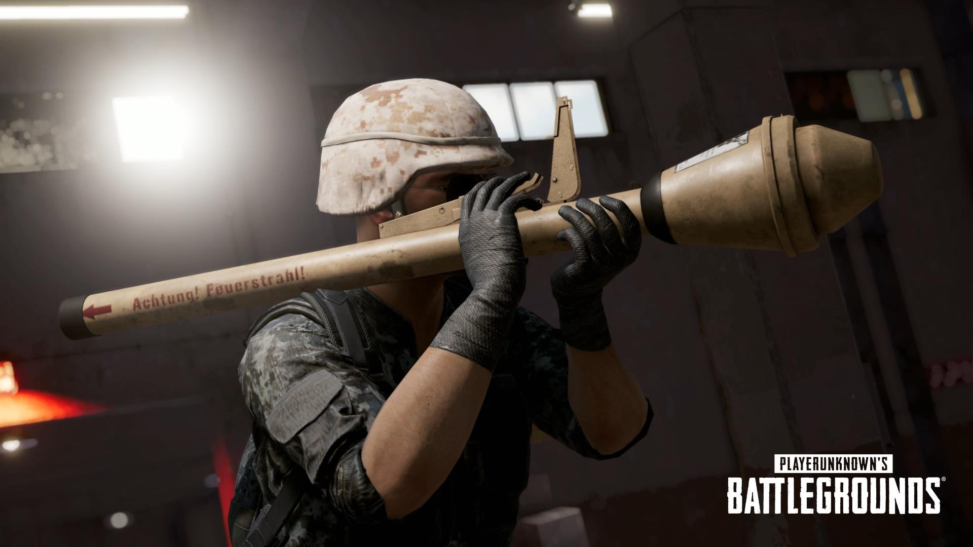  PUBG gets first rocket launcher the Panzerfaust in new 