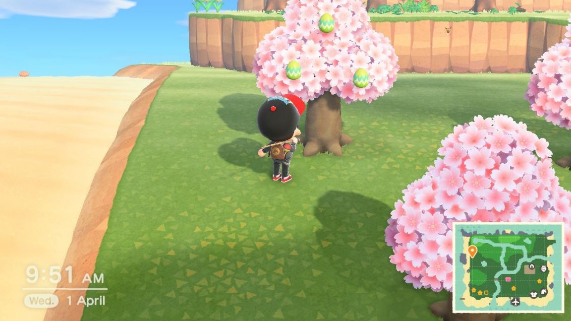 Animal Crossing New Horizons Bunny Day All egg and DIY recipe