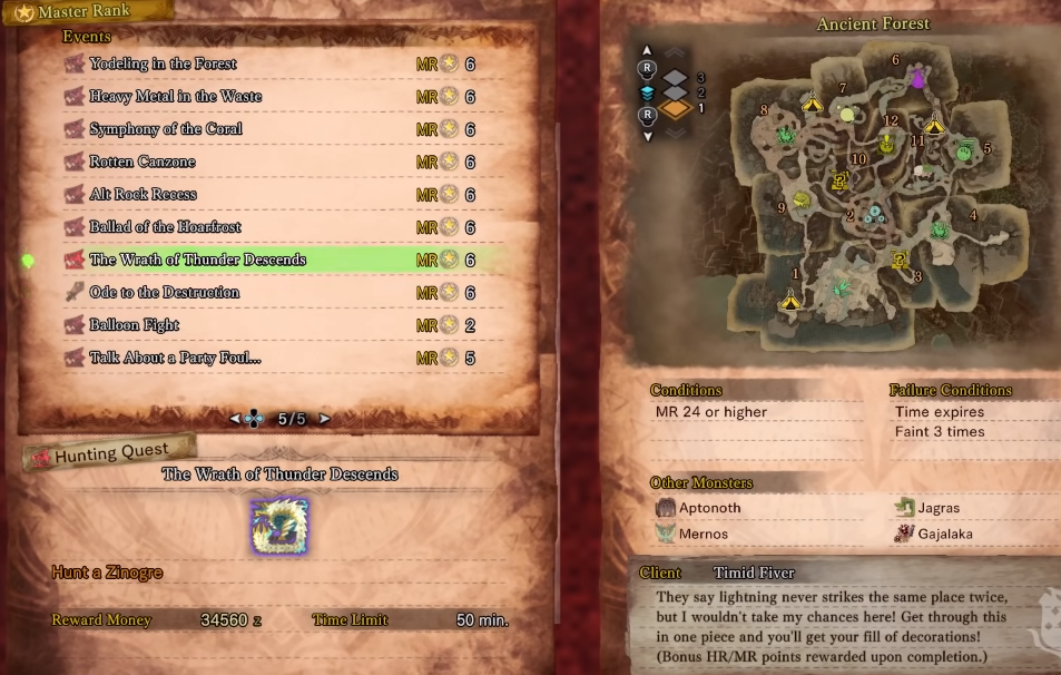 Monster Hunter World Iceborne How to complete The Wrath of Thunder