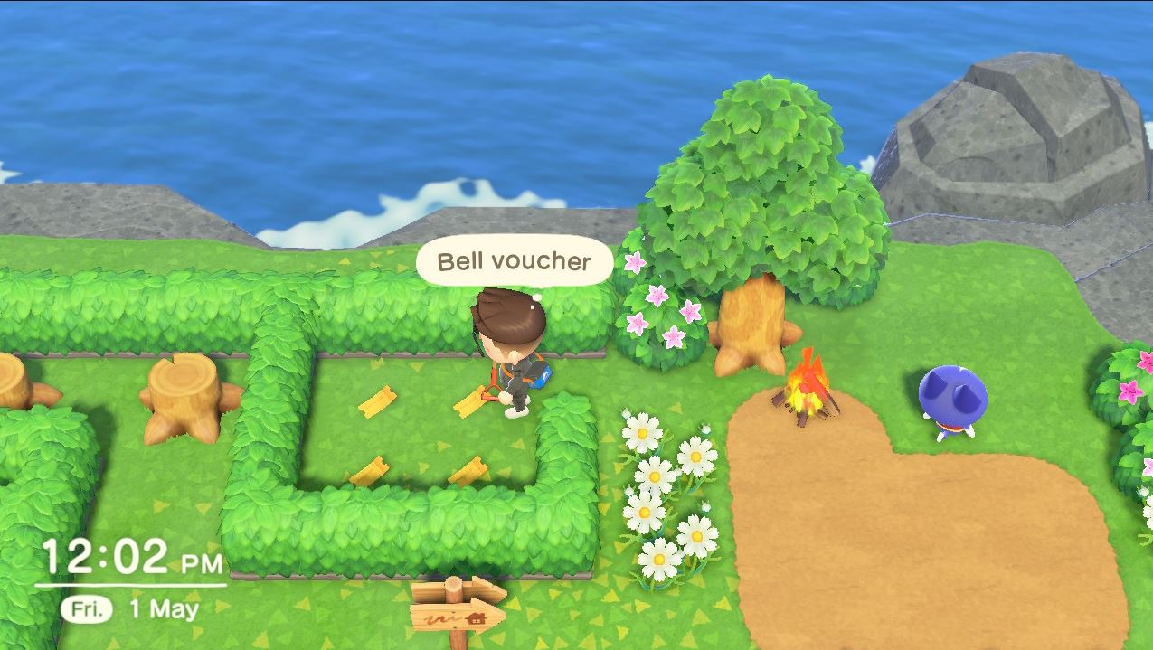 Animal Crossing New Horizons May Day Ticket Maze resolution find out