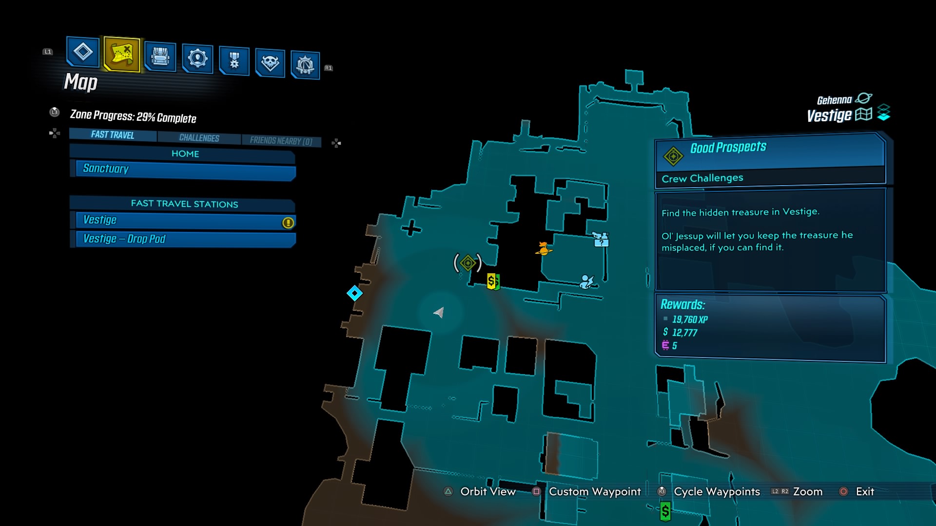 Borderlands 3 Bounty of Blood Good Prospects Locations