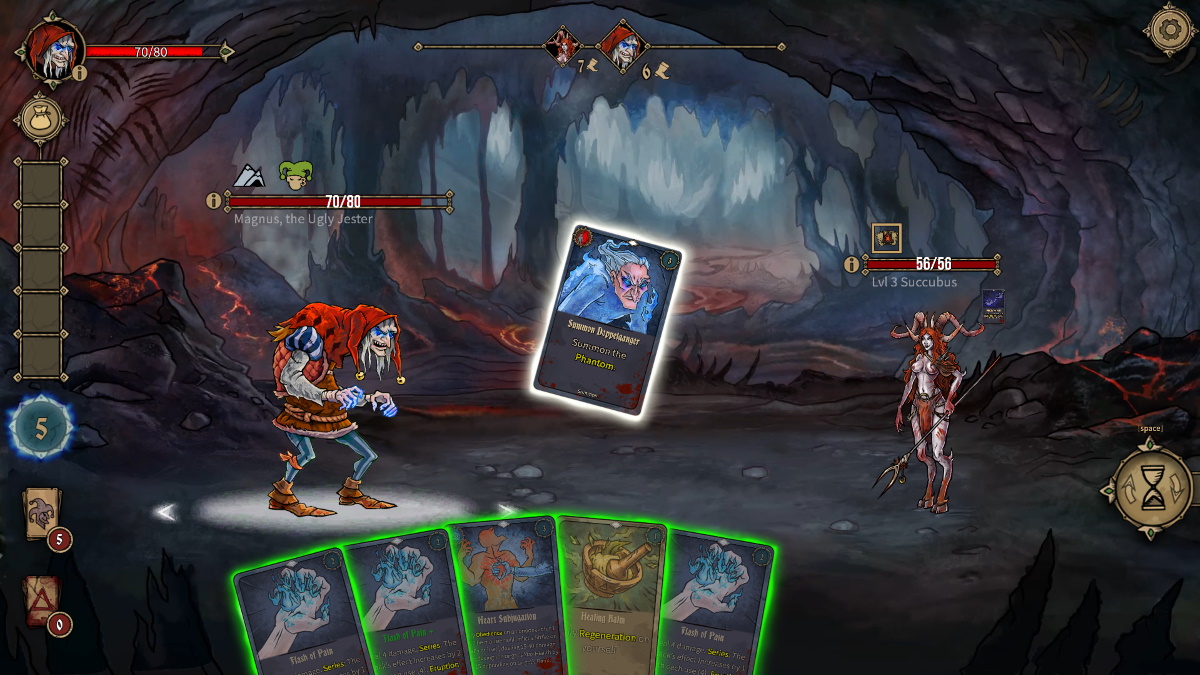 Deck of Ashes fully released on Steam, celebrates with design a mini