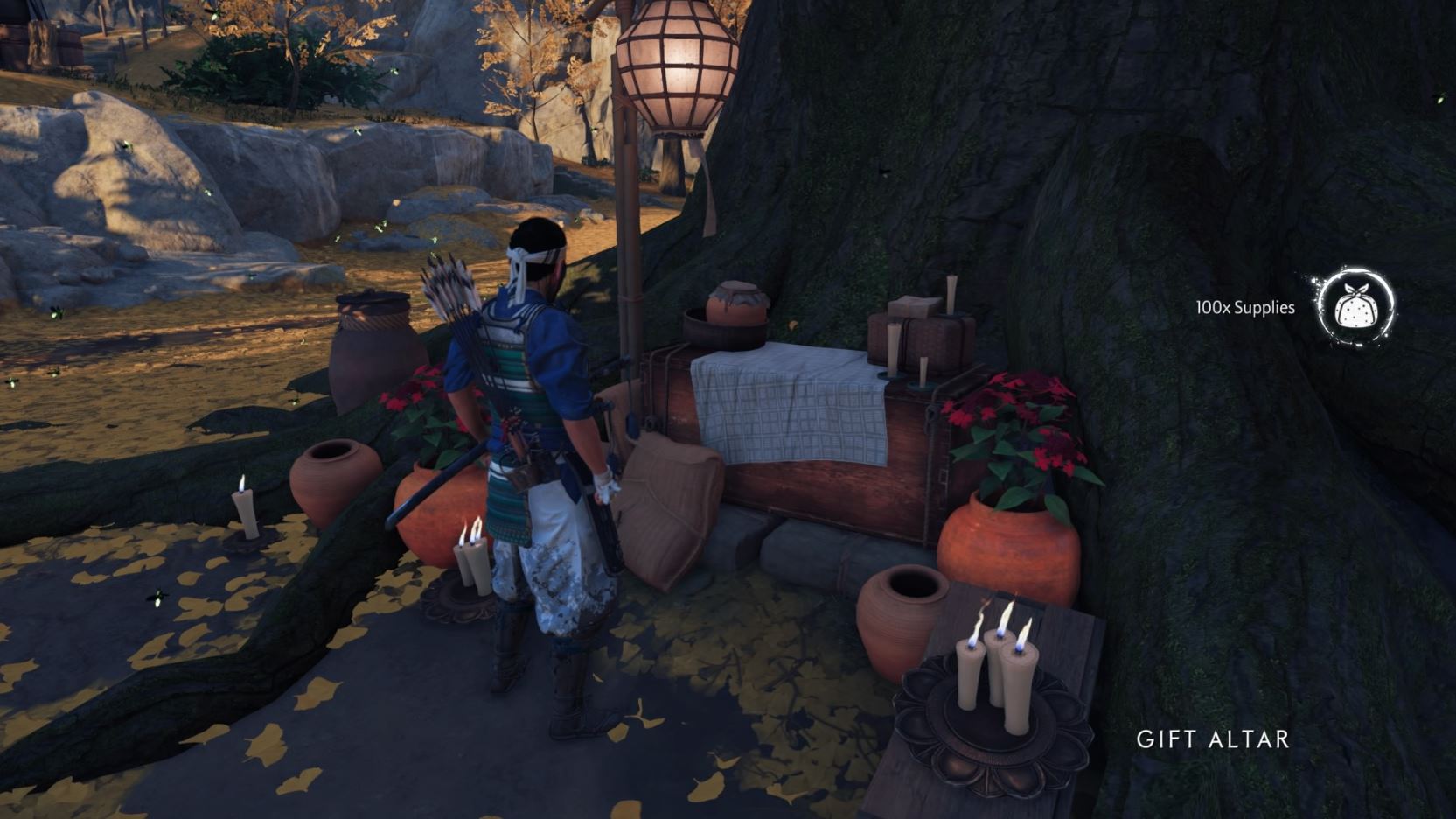 Ghost of Tsushima Materials where to get more supplies, predator