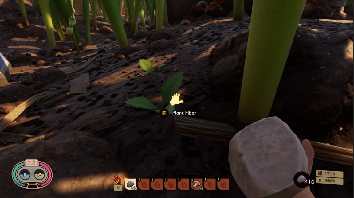 Grounded Tier 2 Axe How to get a chopping device and axes from woven fiber