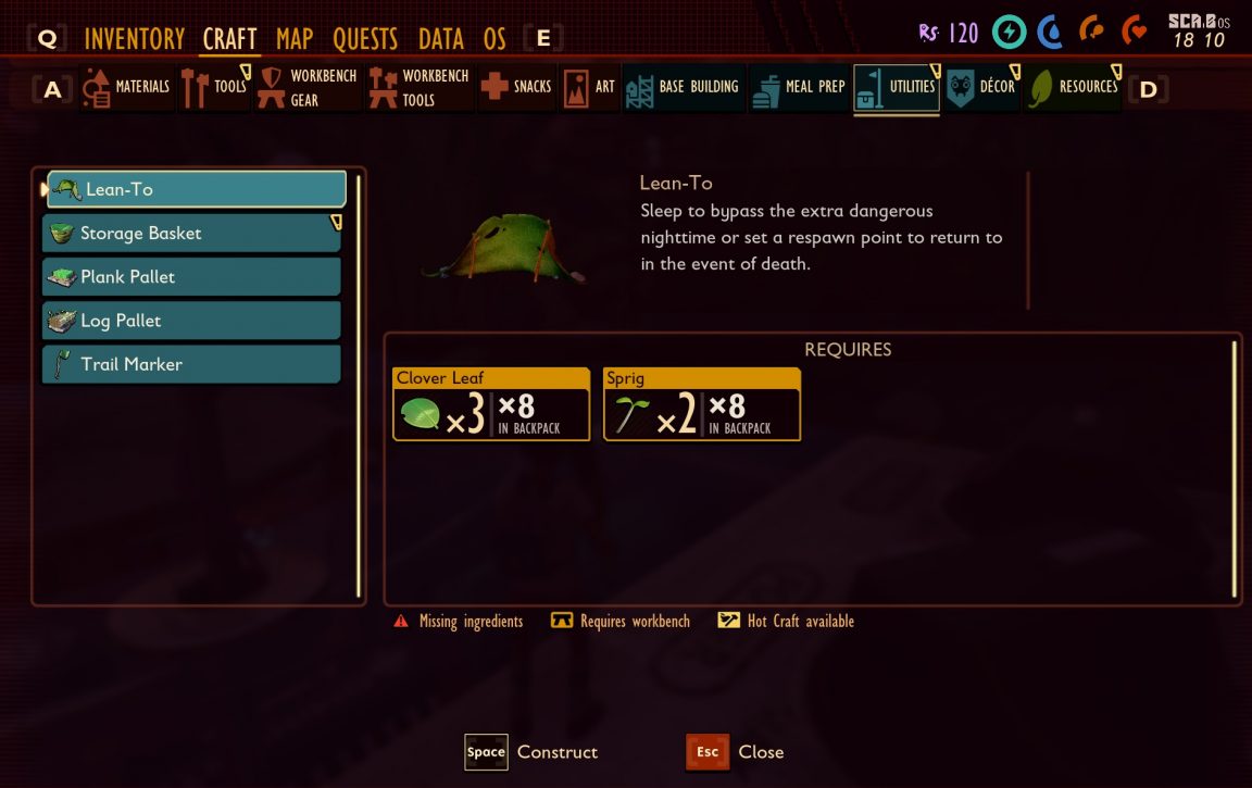 Grounded Base Building How to construct the proper hideout