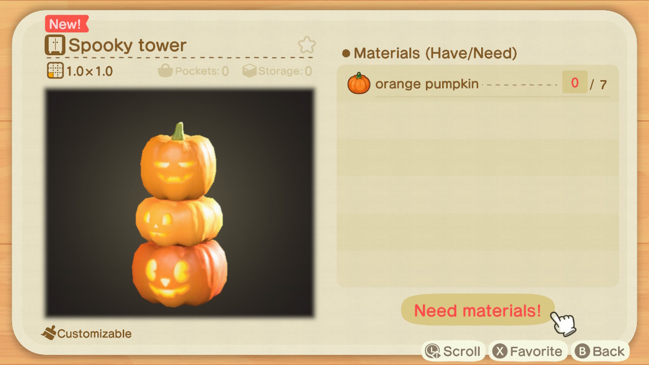 Animal Crossing New Horizons Pumpkin guide How to grow different