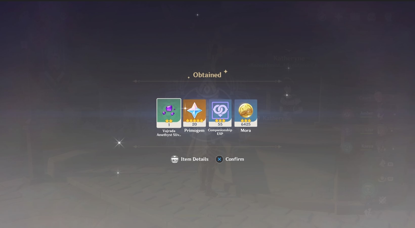 Genshin Impact Ascension Materials Brilliant Diamond Sliver Dandelion