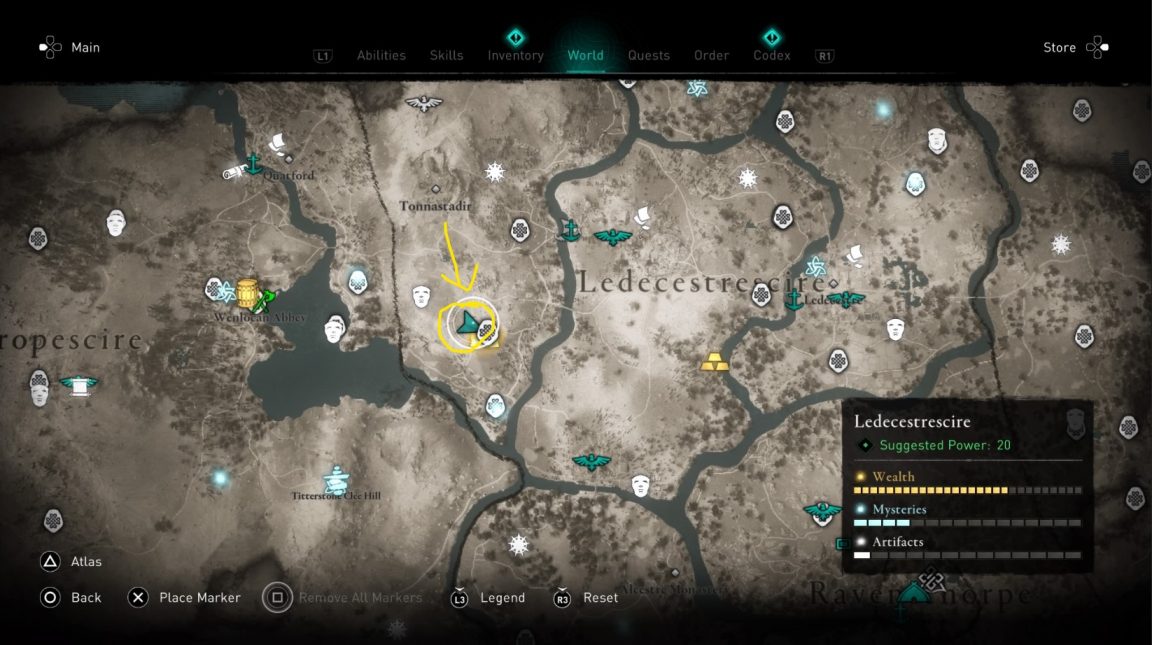 Assassin's Creed Valhalla Order of the Ancients locations Where to