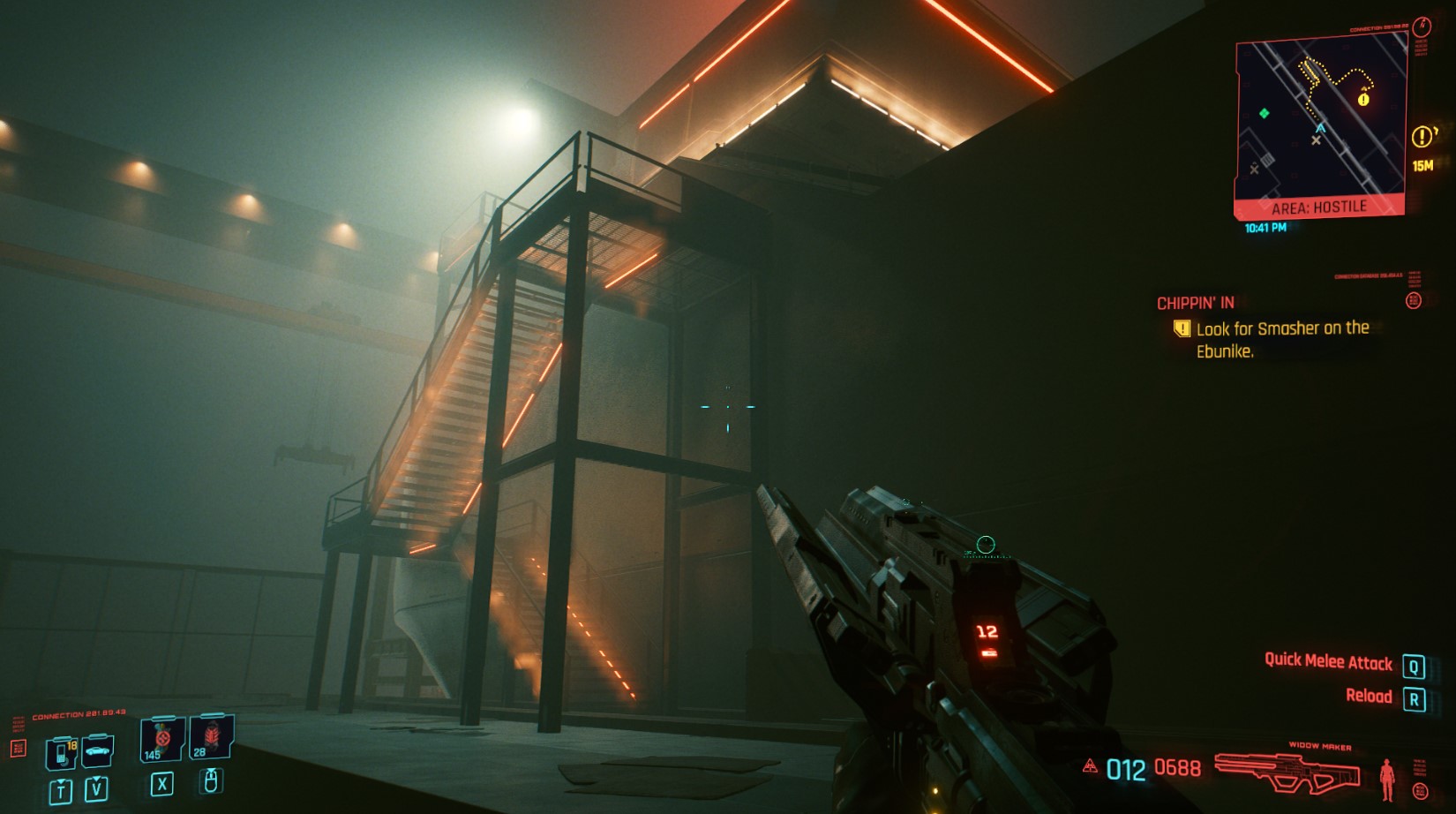 Cyberpunk 2077 chippin in door code