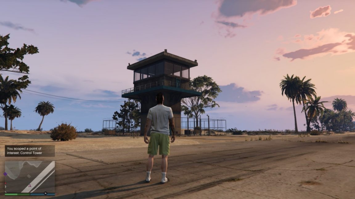 Cayo perico control tower