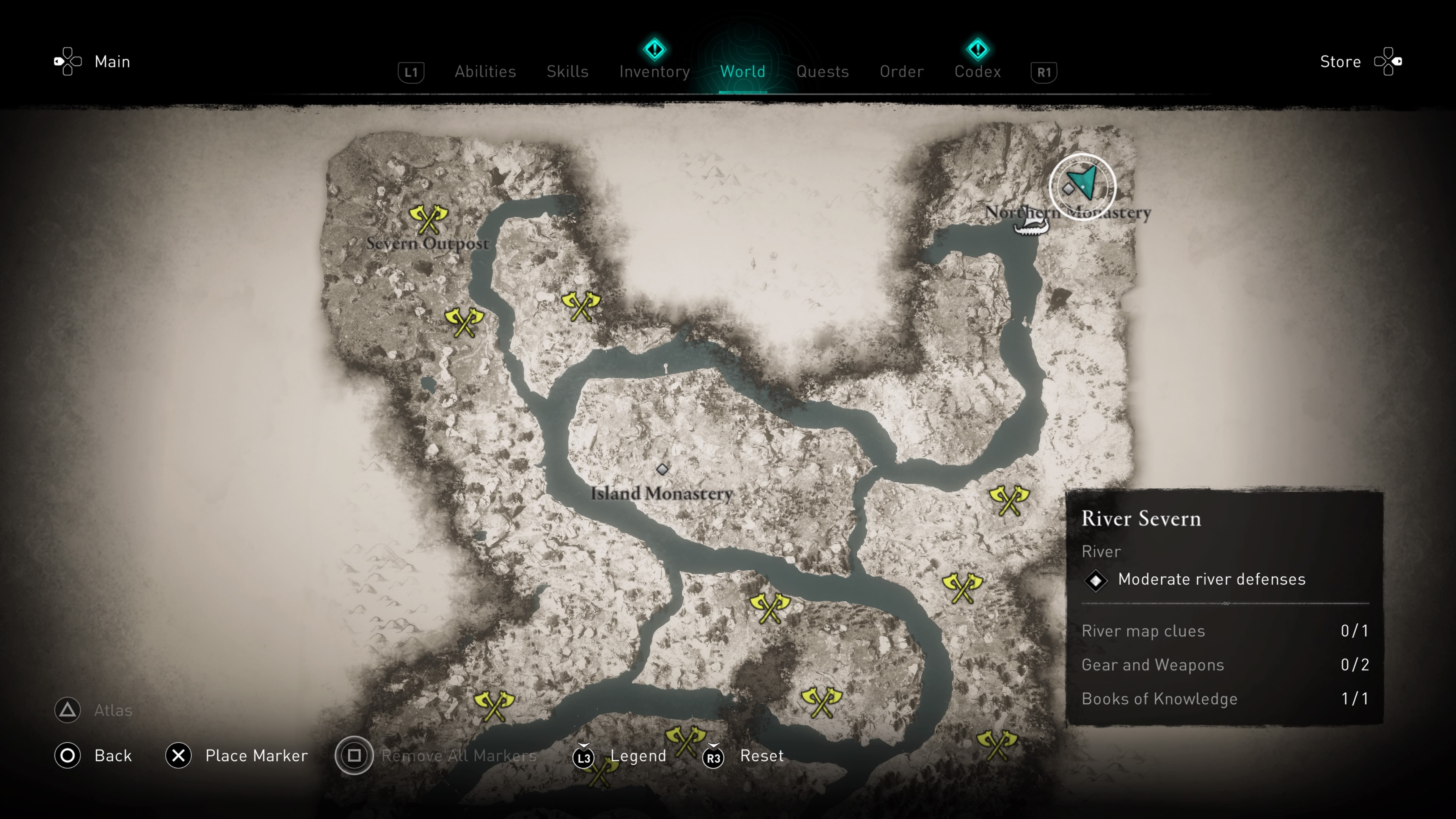 Assassin's Creed Valhalla River Raids River Map Clues, River Raid Keys