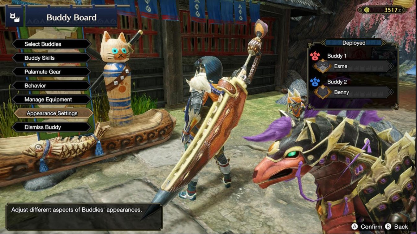 Monster Hunter Rise How To Change Appearance www.vg247.com