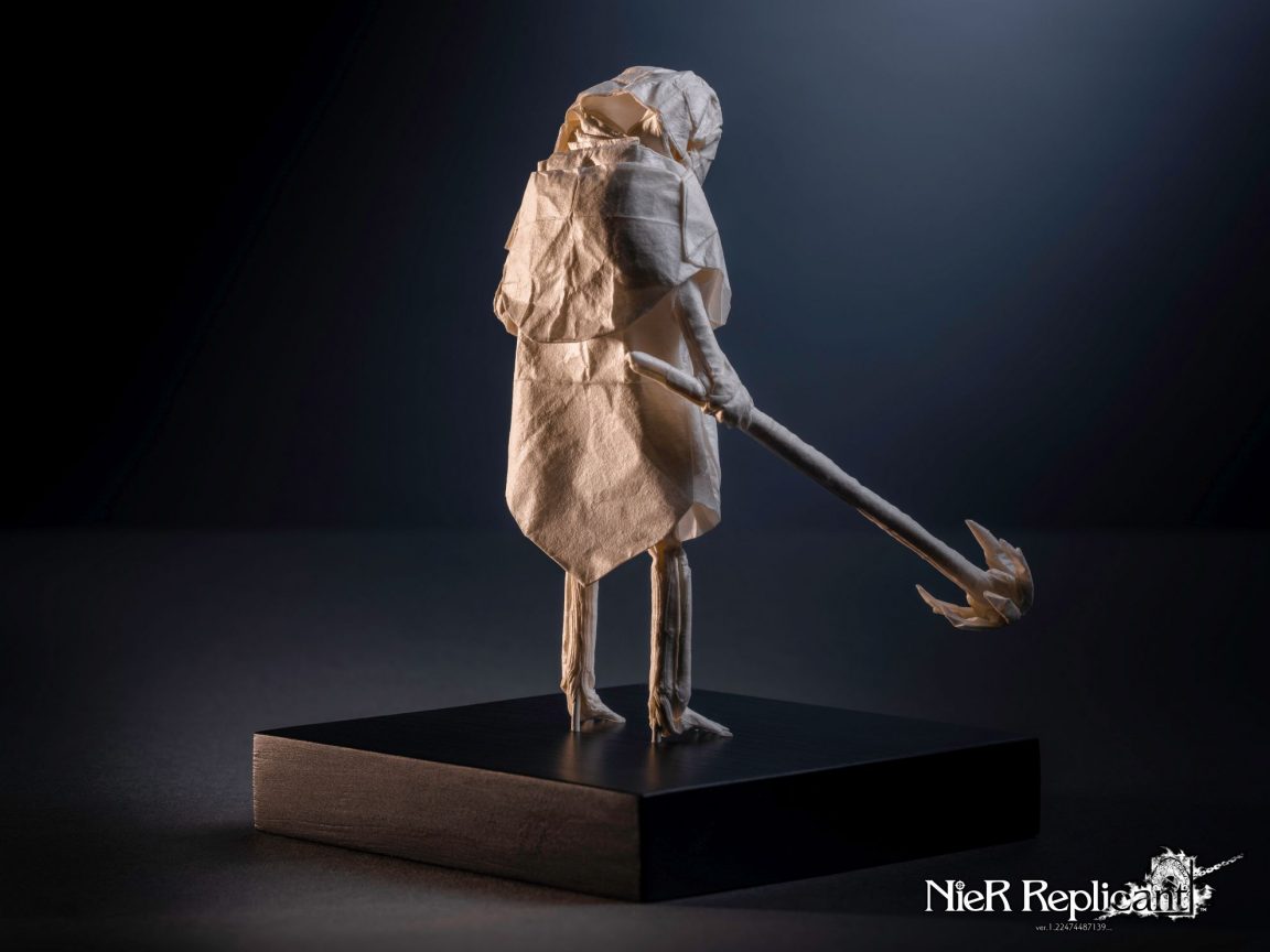 This Nier Replicant origami is really cool