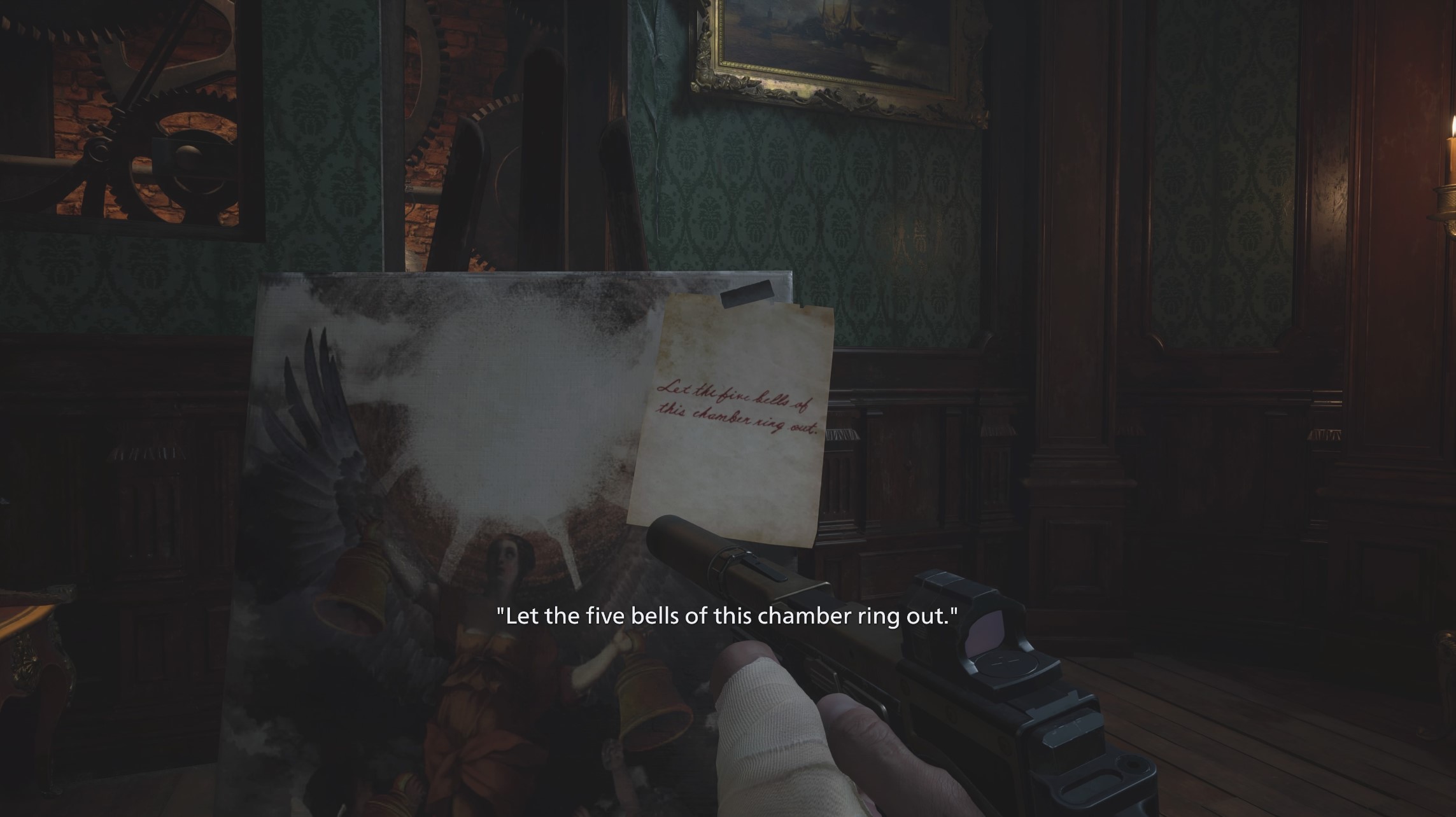 Resident Evil Village 5 Bells How To Ring The Bells In The Atelier vg247