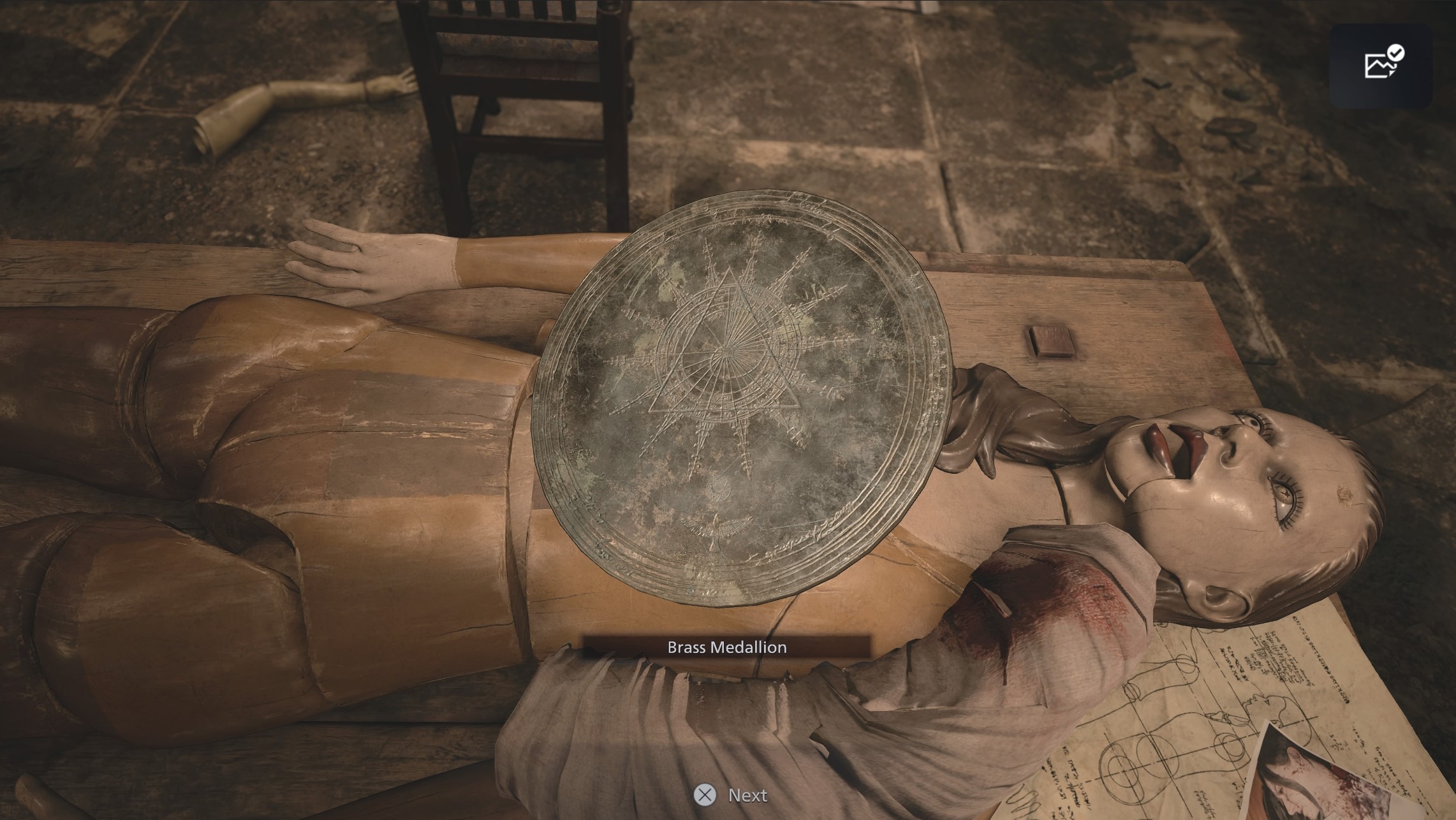 Resident Evil Village Beneviento Dollhouse Beneviento's Treasure, Door Code, Music Box Puzzle