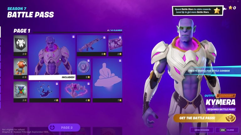 Fortnite Season 7 Battle Stars | How to redeem all Battle ...