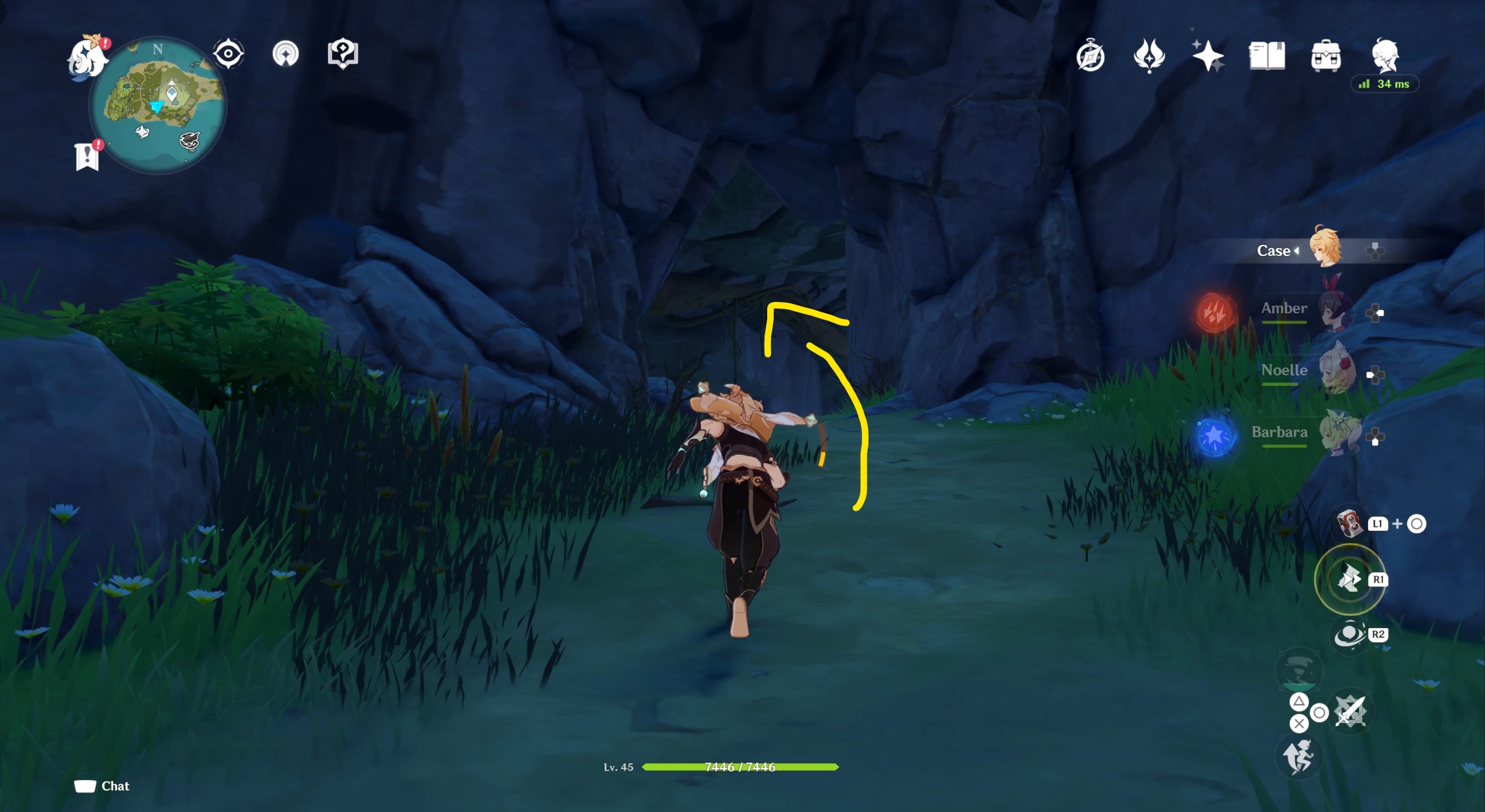 Genshin Impact murals All locations for The Other Side of Isle and