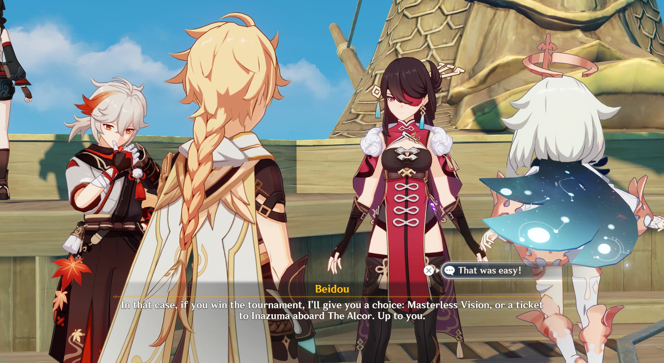 Genshin Impact A Flower Blooms In A Prison How To Get To Inazuma