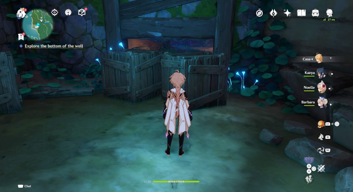 Explore bottom of well genshin puzzle