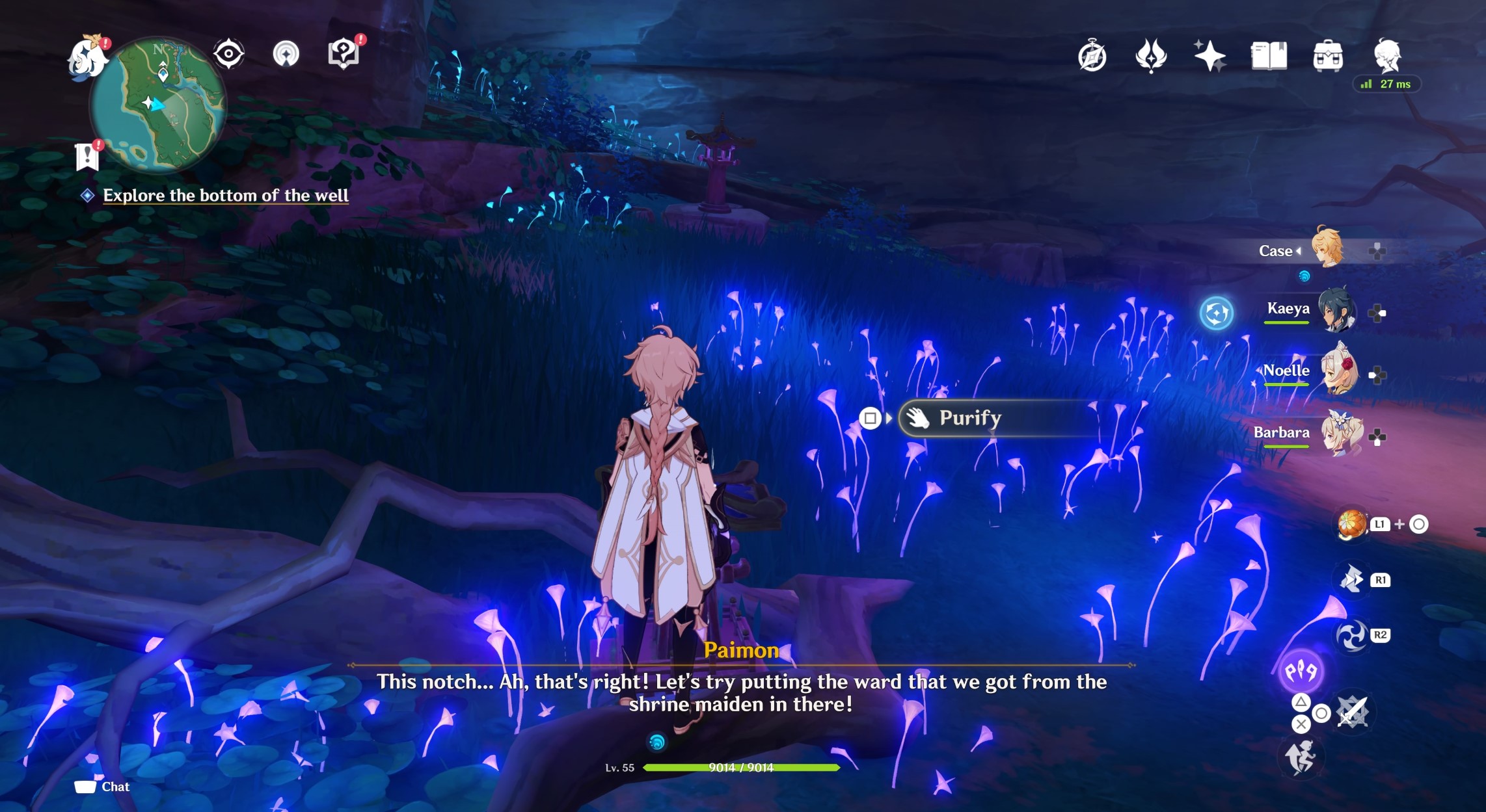 Exploring The Bottom Of The Well Genshin